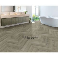 FIRMFIT Silent Plank Herringbone HB-EWH 7093 Silver Oak 7.5mm