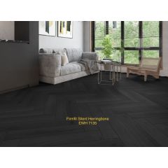 FIRMFIT Silent Plank Herringbone HB-EWH 7135 Anthracite Oak 142X710 mm