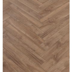 Pro-Tek Luxury Click Vinyl Floor Editions Herringbone Arundel Walnut