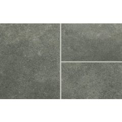 FIRMFIT Rigid Core Pre-Grouted Tiles Silver Concrete LT 2466 Luxury Vinyl Flooring 405 X 810 mm