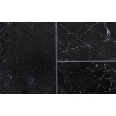 FIRMFIT Rigid Core Pre-Grouted Tiles Black Marble XT 8053 Luxury Vinyl Flooring 405 X 810 mm